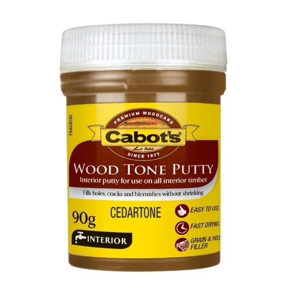 Cabot's Wood Tone Putty Hole Filler - Image 6