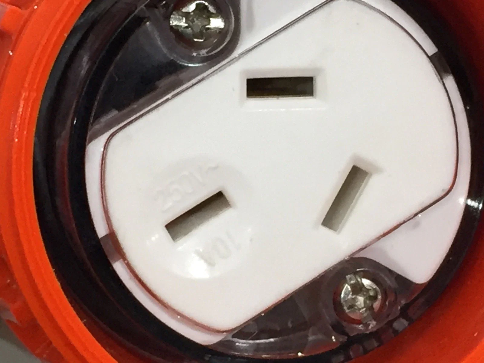 Extension Lead Braided 3 Pin 10 Amp Flat Pin Straight Plug 30 metre 1.5mm Clear cable 240V - Image 4