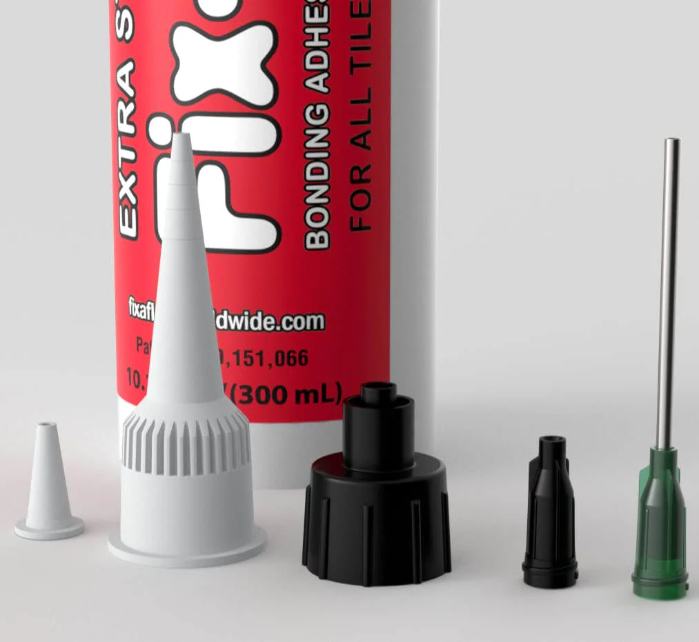 Fix-A-Floor Loose Tile Repair Adhesive Needle [Pro Pack] Includes a Micro Syringe Injector and Drill Bit - Image 2