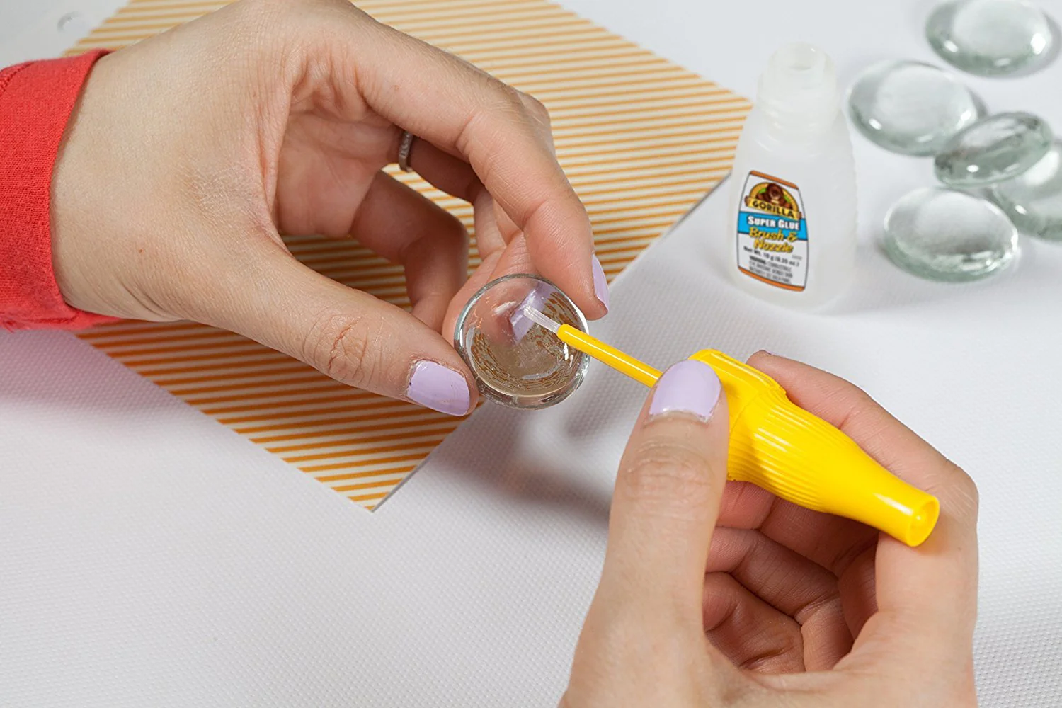 Gorilla Super Glue Brush and Nozzle Dispenser 10 Seconds Set 10g - Image 5