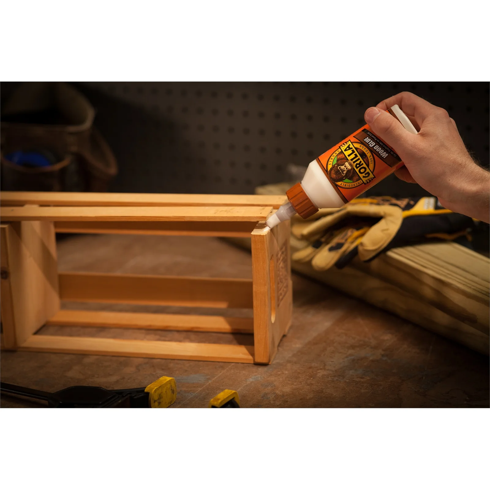 Gorilla Wood Glue Indoor and Outdoor Easy Applicator Bottle 532ml - Image 2