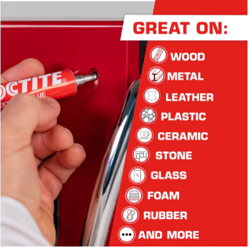 Loctite Extreme Glue No Drip Gel Crystal Clear Temperature Resistant - Image 3
