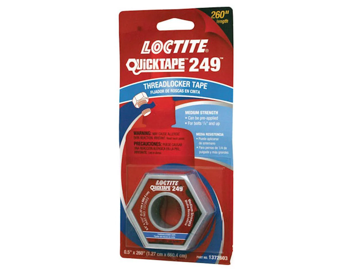Loctite Quicktape 249 Threadlocker Tape Medium Strength - Image 2