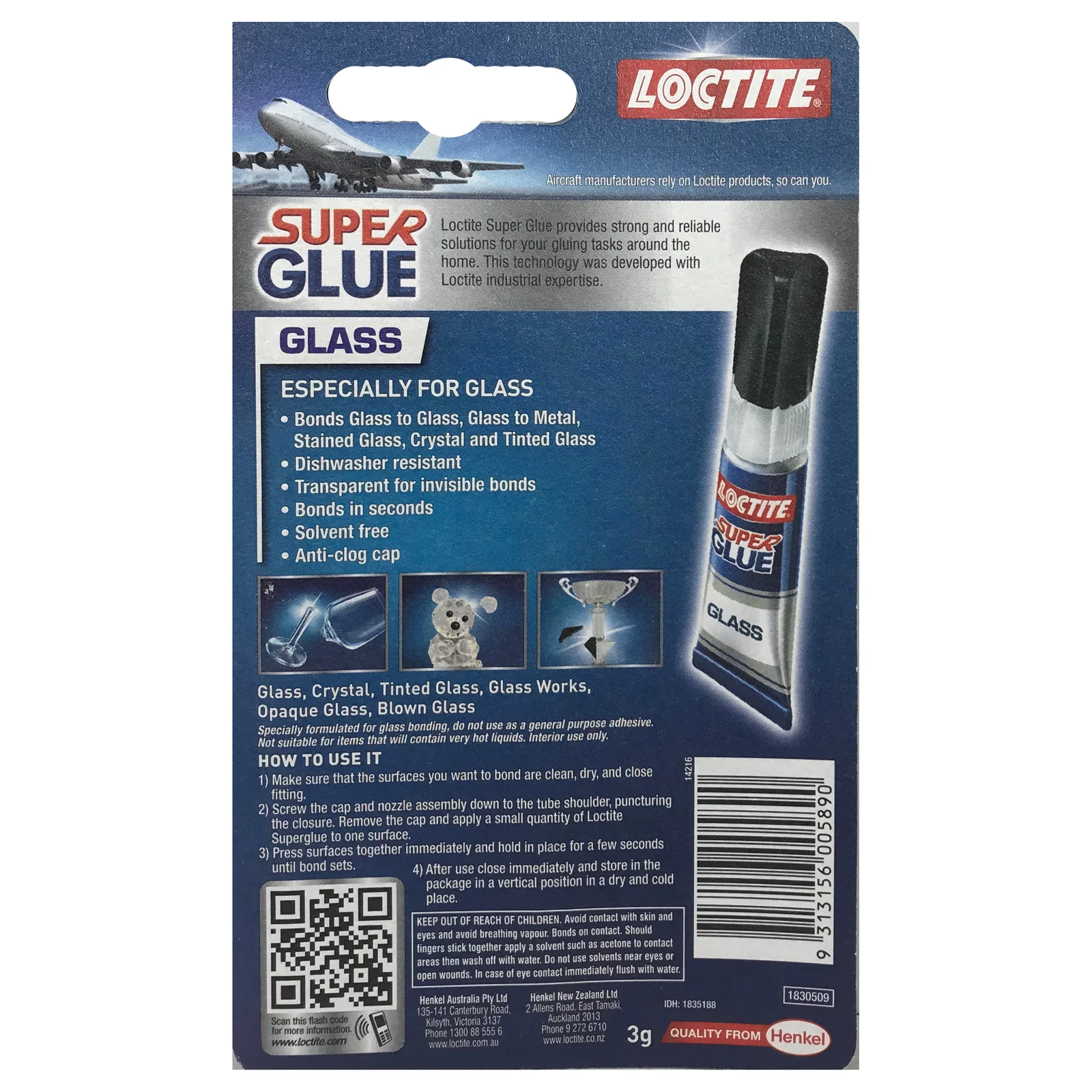 Loctite Super Glue Glass 3g - Image 2