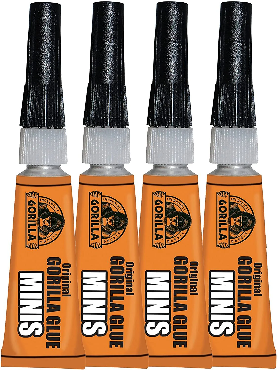 Original Gorilla Glue Minis Bonds Virtually Everything Water Proof x 4 tubes - Image 2
