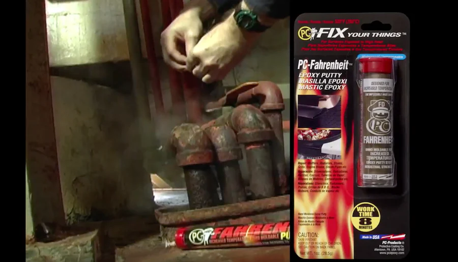 PC Fahrenheit Epoxy Putty 8 Minutes High Temperature Waterproof 28.5g - Image 2