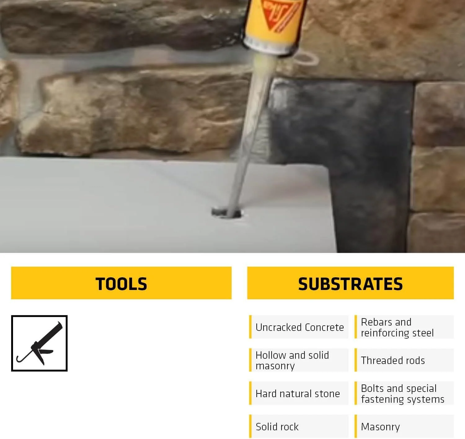 Sika AnchorFix®-1 Pro - High-Performance Styrene-Free Anchoring Adhesive for All Conditions - Image 6