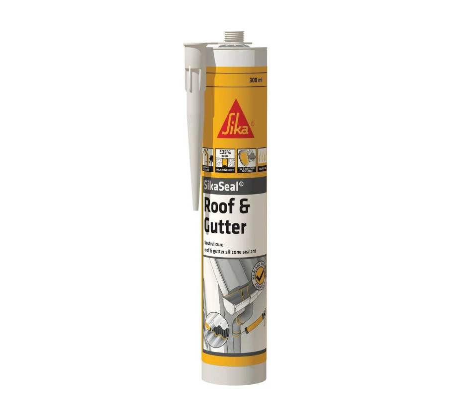 Sika SikaSeal Roof & Gutter Silicone Sealant - Image 3