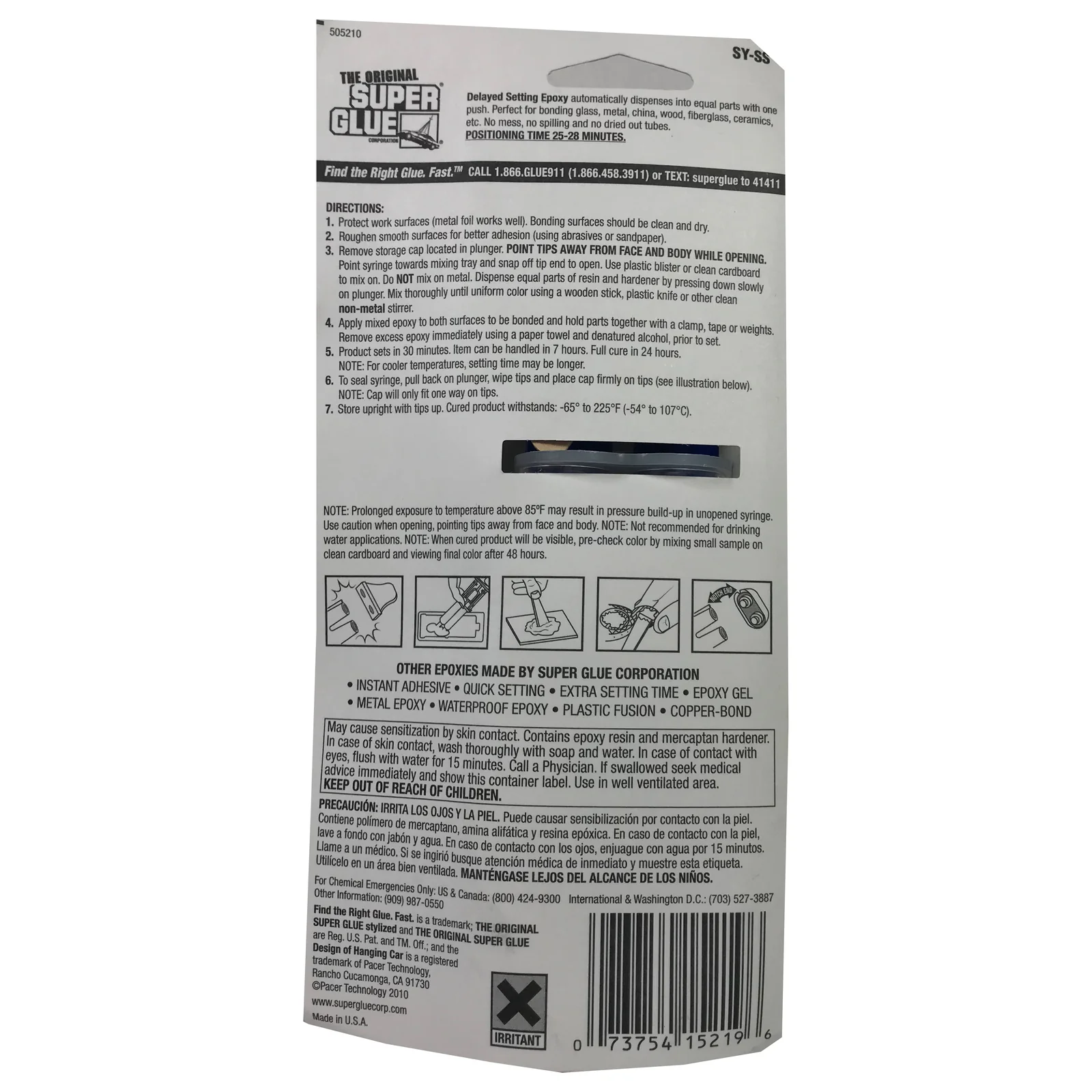 The Original Super Glue 30 minute Delayed Setting Epoxy with Easy Open Cap 28.3g - Image 2