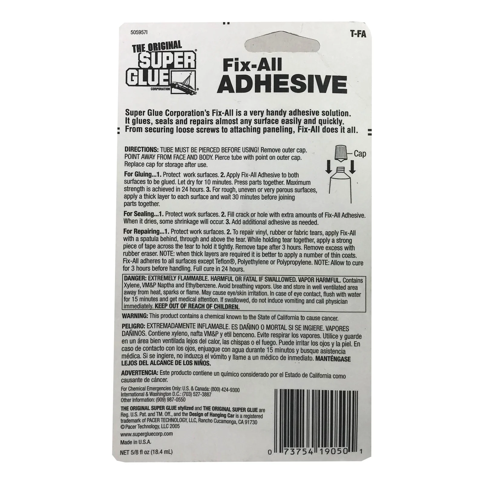 The Original Super Glue Fix-All Adhesive Water Resistant 18.4ml - Image 2