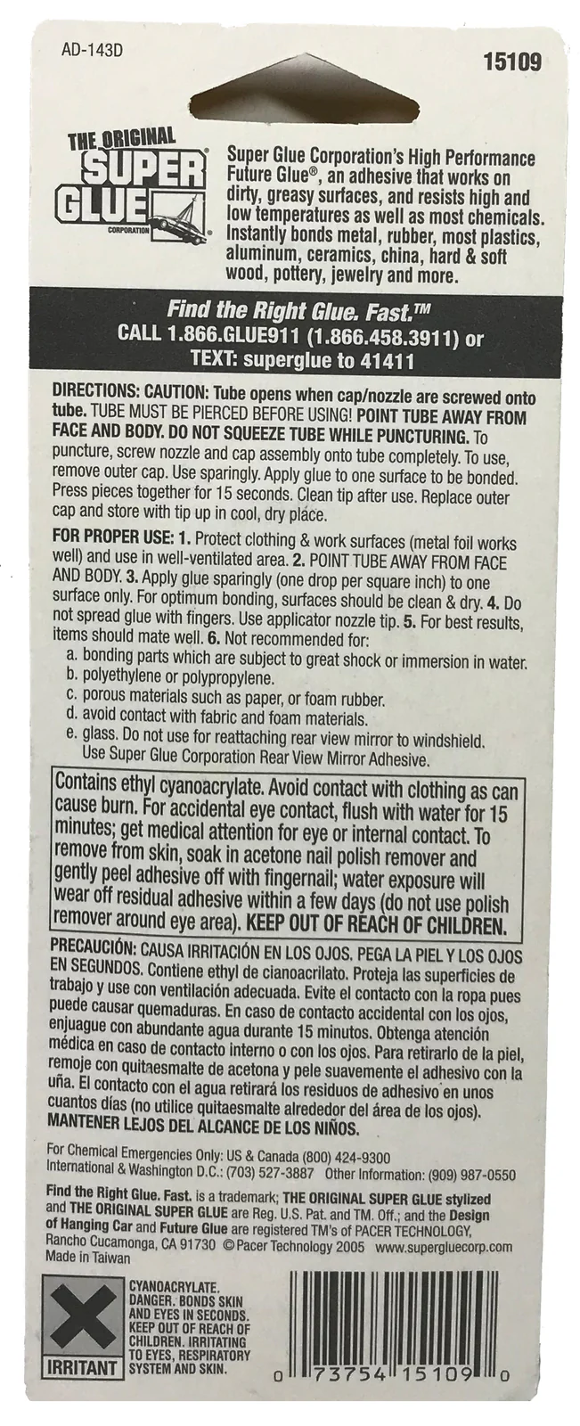 The Original Super Glue High Performance Future Glue 2g - Image 2